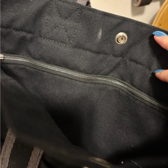 Hermes Paris Cotton Canvas Fourre Tote MM - Picture 6 of 8